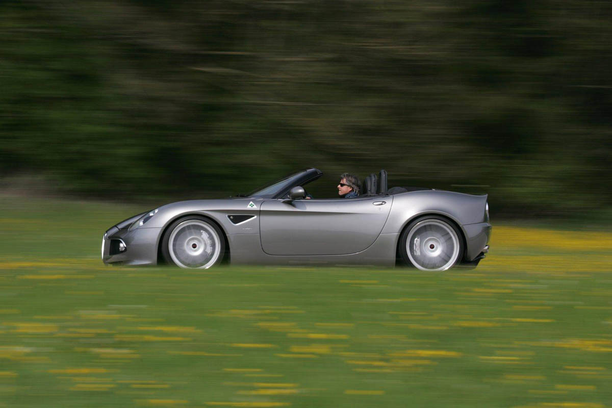 592bhp Alfa Romeo 8C Spider news and pictures