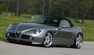 592bhp Alfa Romeo 8C Spider news and pictures