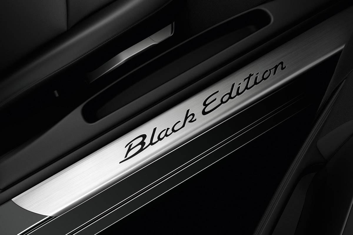 Porsche Cayman S Black Edition news and pictures