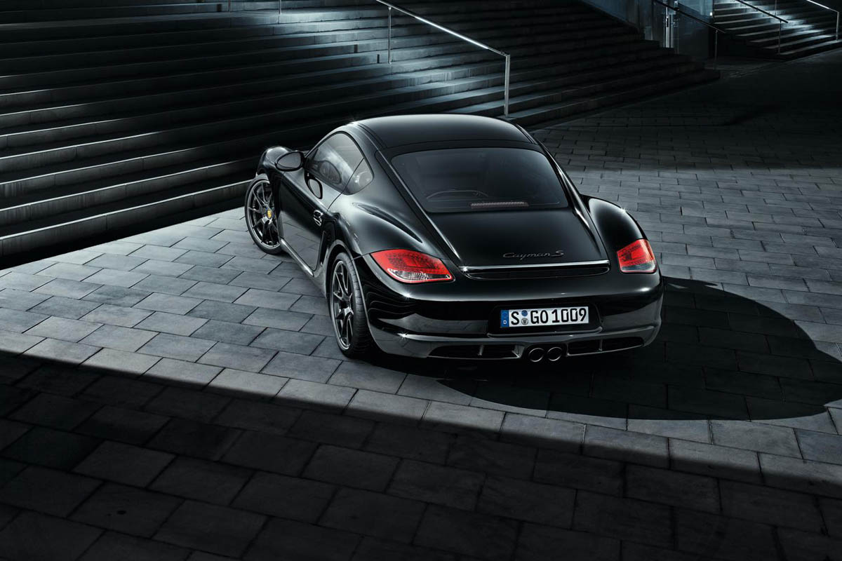 Porsche Cayman S Black Edition news and pictures