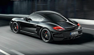 Porsche Cayman S Black Edition news and pictures