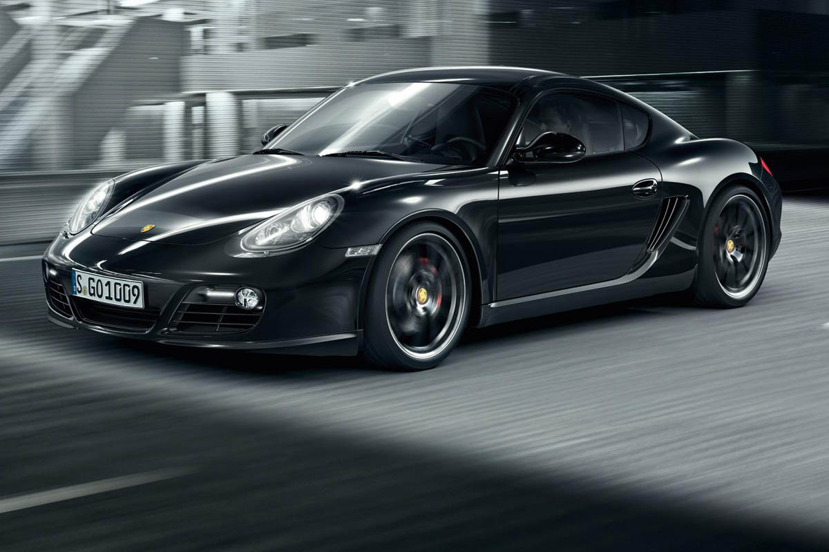 Porsche Cayman S Black Edition news and pictures