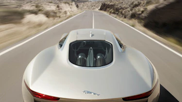 Jaguar C-X75 hybrid supercar makes production