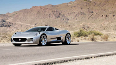 Jaguar C-X75 hybrid supercar makes production