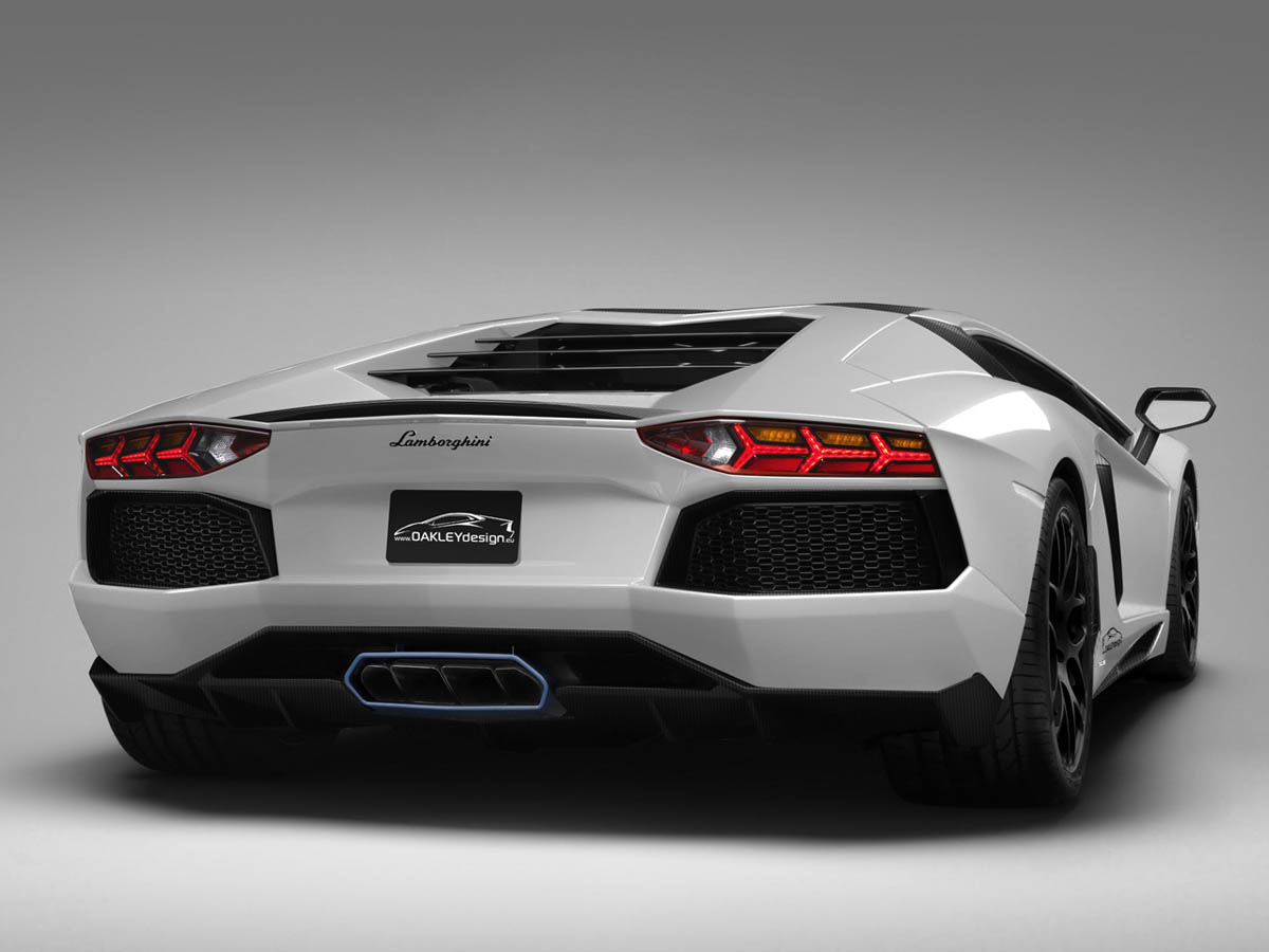 New Lamborghini Aventador LP700-4 supercar by Oakley