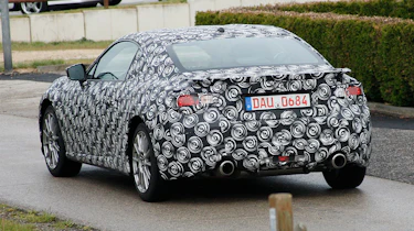 Toyota FT-86 coupe spy shots