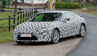 Toyota FT-86 coupe spy shots