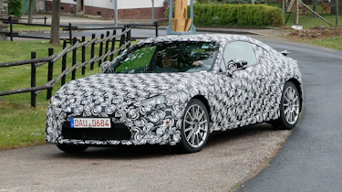 Toyota FT-86 coupe spy shots