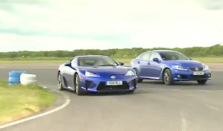 Lexus LFA vs IS-F