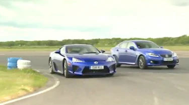 Lexus LFA vs IS-F