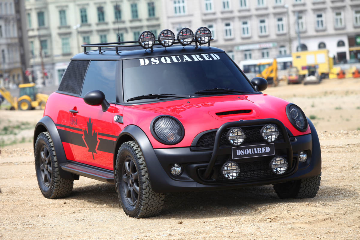Mini Cooper S Red Plugger concept