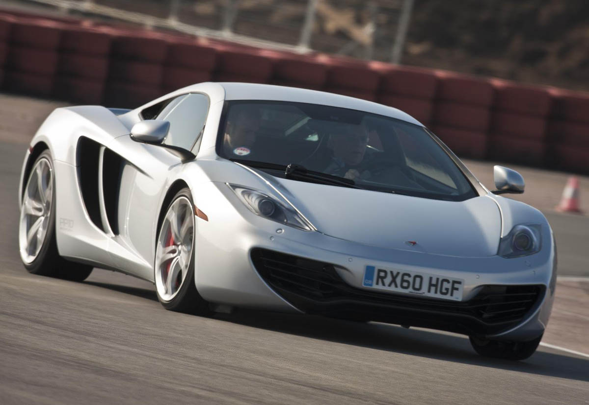 McLaren MP4-12C crash at Nurburgring