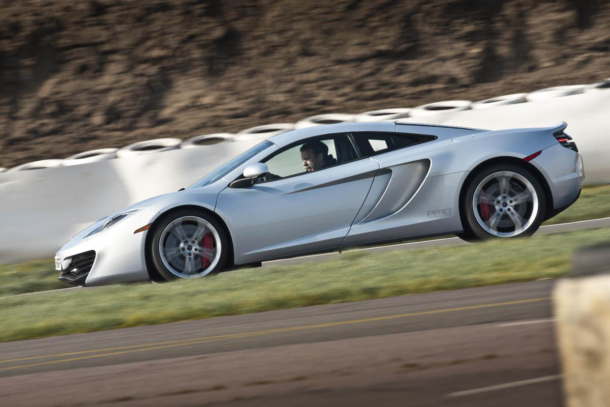 McLaren MP4-12C crash at Nurburgring
