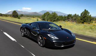 McLaren MP4-12C crash at Nurburgring