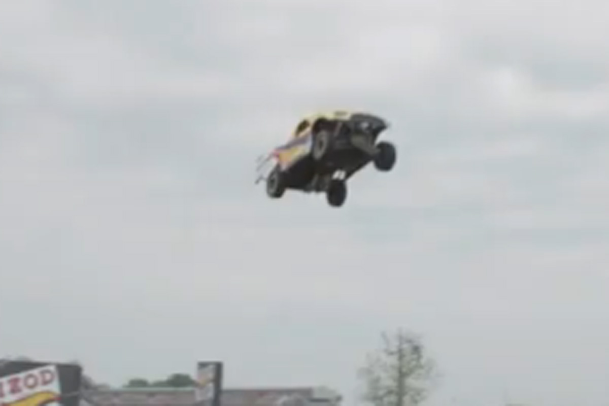 Hot Wheels world record jump