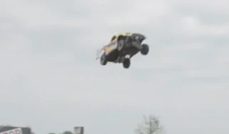 Hot Wheels world record jump