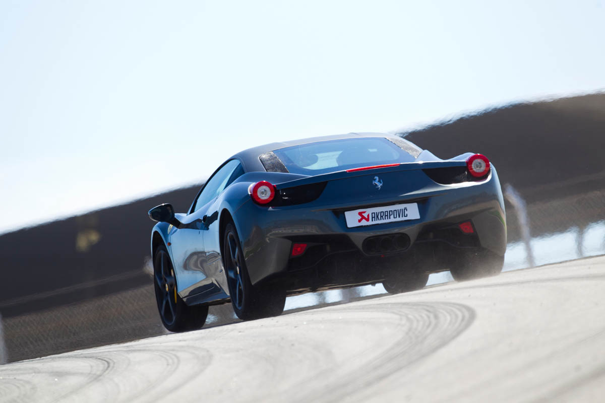 Akrapovic exhaust event at Portimao