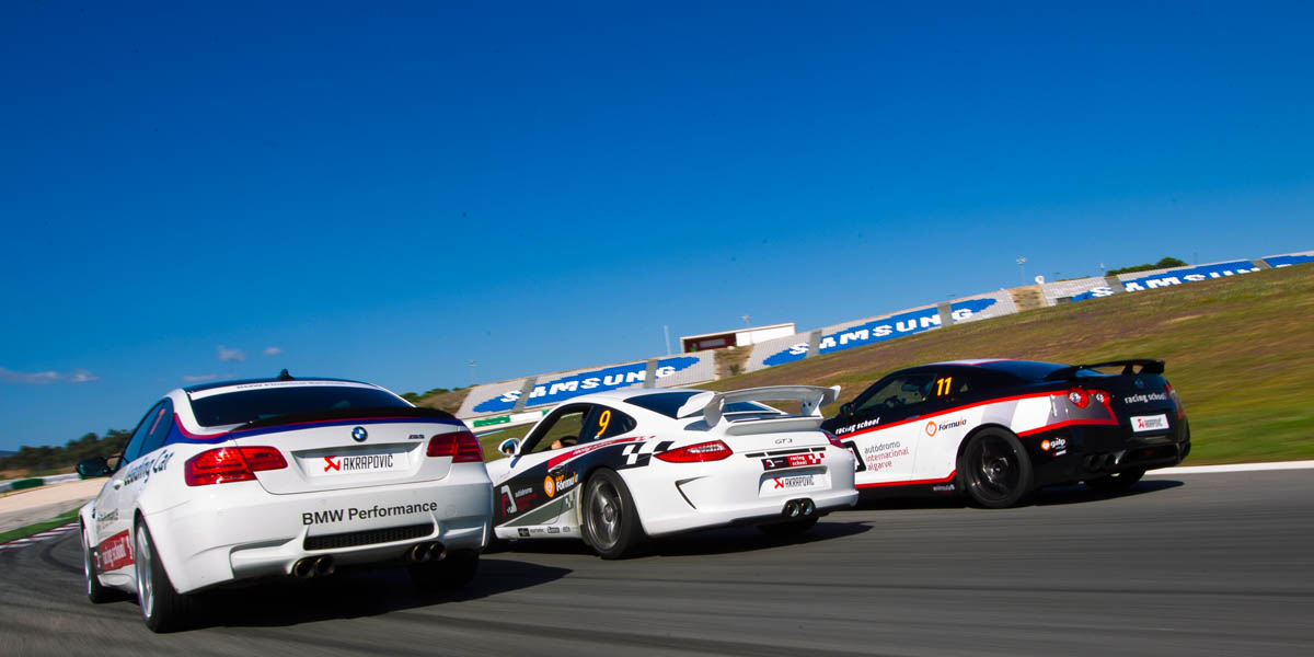 Akrapovic exhaust event at Portimao