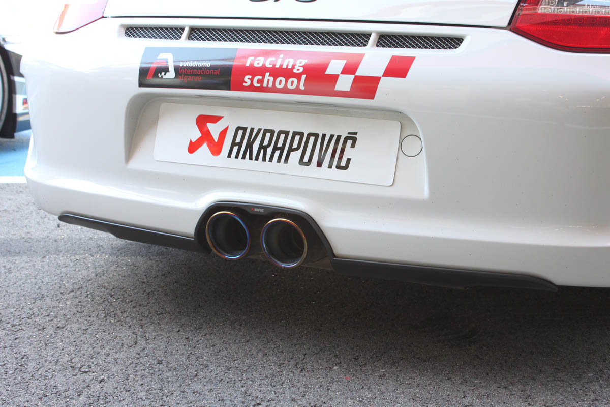 Akrapovic exhaust event at Portimao