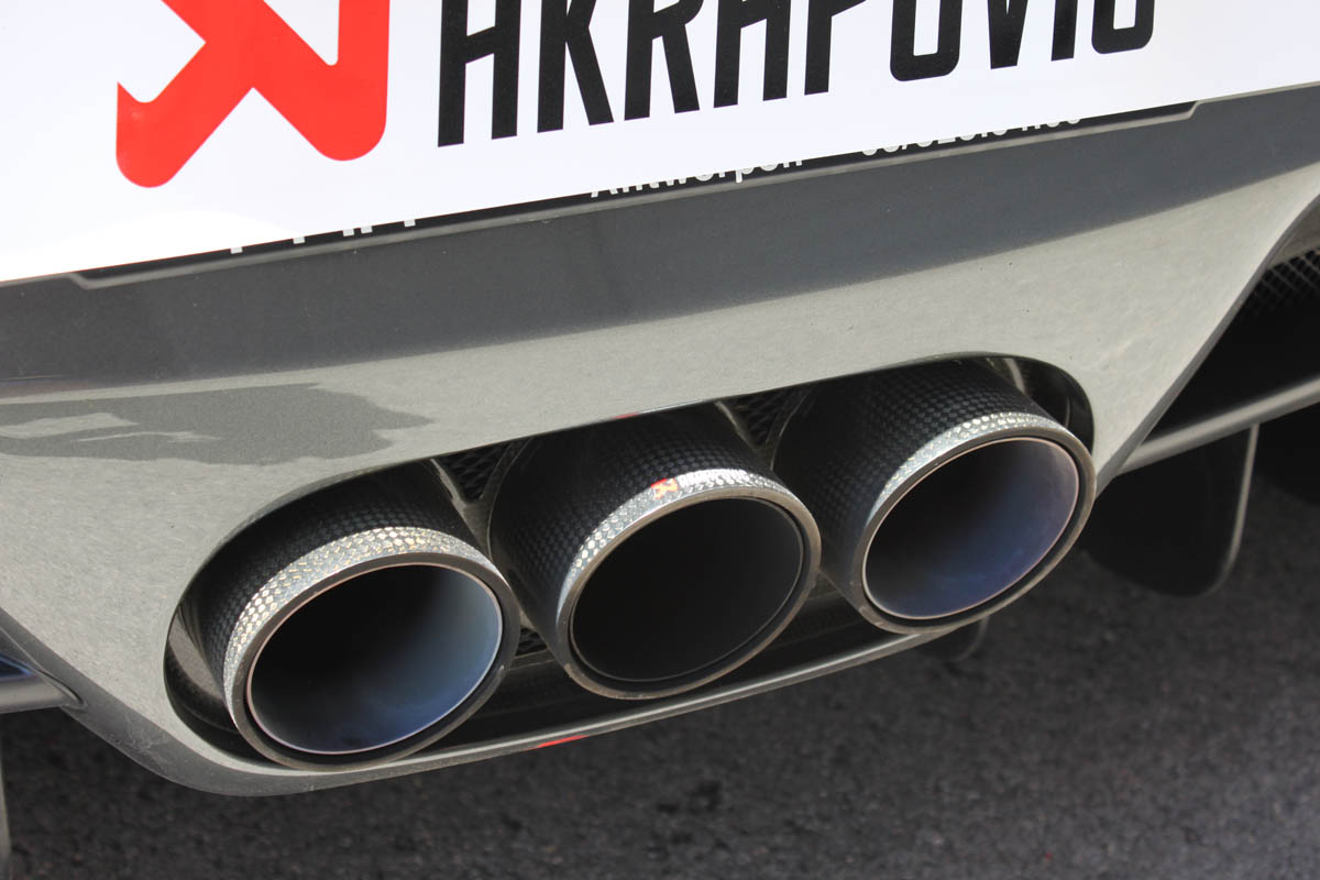 Akrapovic exhaust event at Portimao