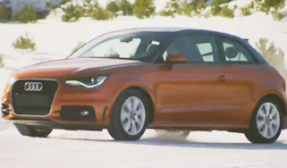 Audi A1 quattro drifting