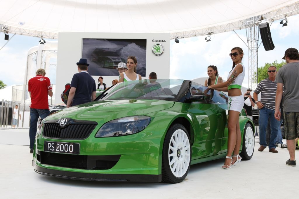Skoda Fabia vRS 2000 speedster concept car