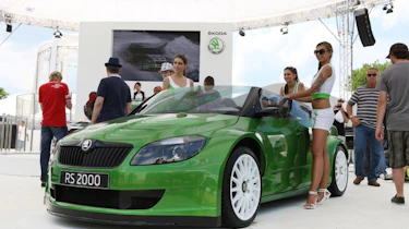 Skoda Fabia vRS 2000 speedster concept car