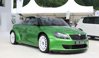 Skoda Fabia vRS 2000 speedster concept car