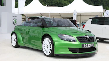 Skoda Fabia vRS 2000 speedster concept car