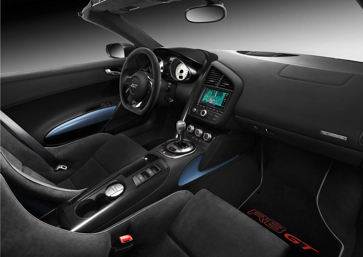 Audi R8 GT Spyder supercar official pictures