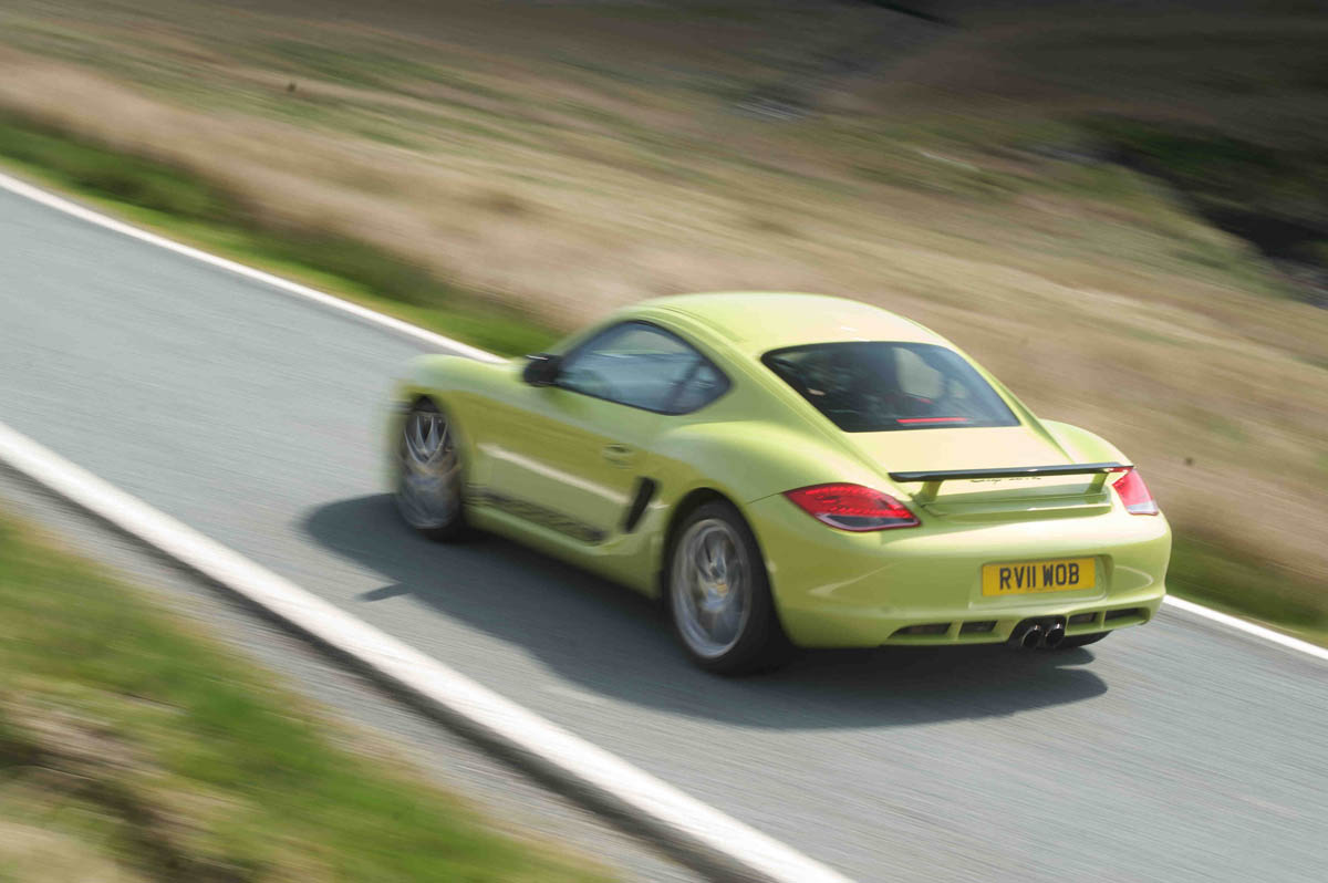 BMW 1-series M Coupe v Porsche Cayman R video review