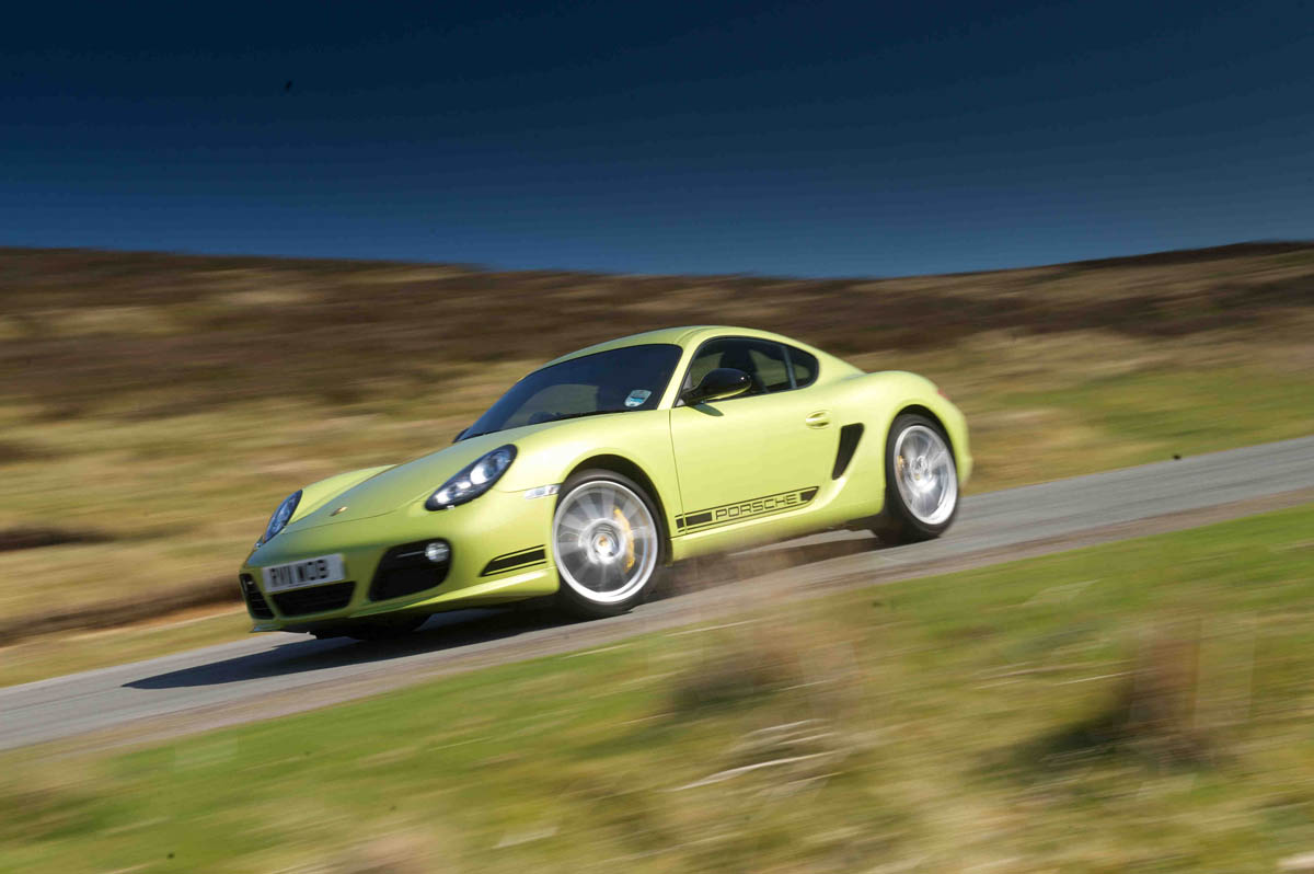 BMW 1-series M Coupe v Porsche Cayman R video review