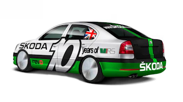 Skoda Octavia vRS Bonneville speed record car