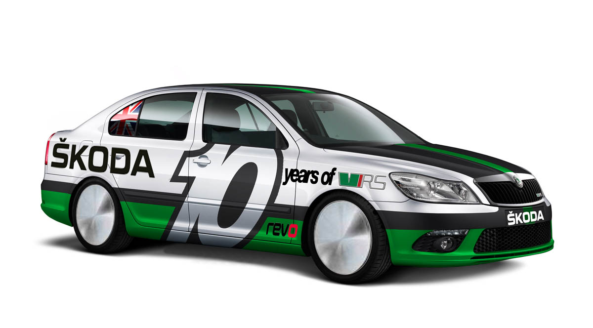 Skoda Octavia vRS Bonneville speed record car