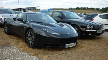 Lotus Evora and Jaguar XJ