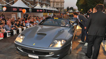 evo's Ferrari on the Mille Miglia videos