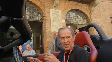 evo's Ferrari on the Mille Miglia videos