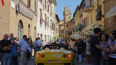 evo's Ferrari on the Mille Miglia videos