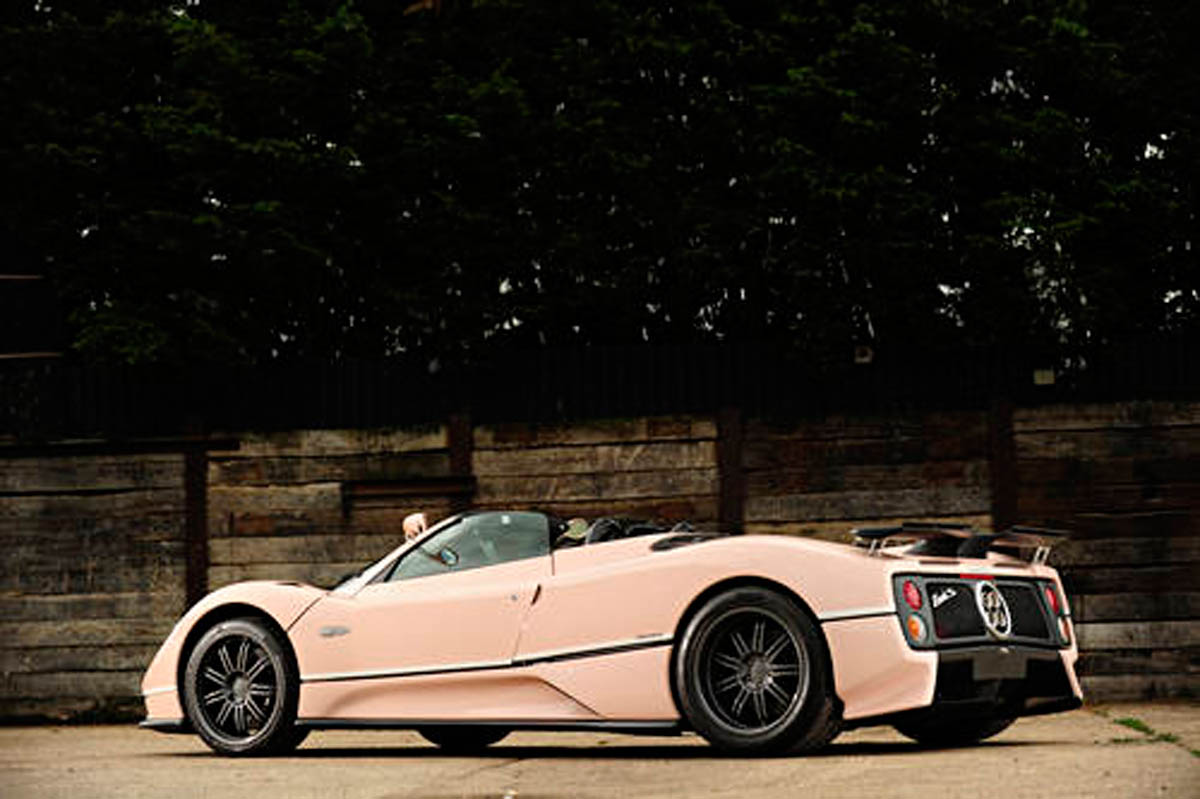 Pink Pagani Zonda - Goodwood Festival of Speed auction