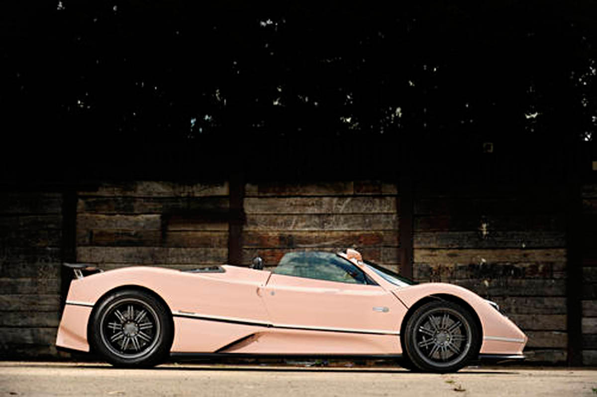 Pink Pagani Zonda - Goodwood Festival of Speed auction