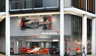 McLaren showroom London