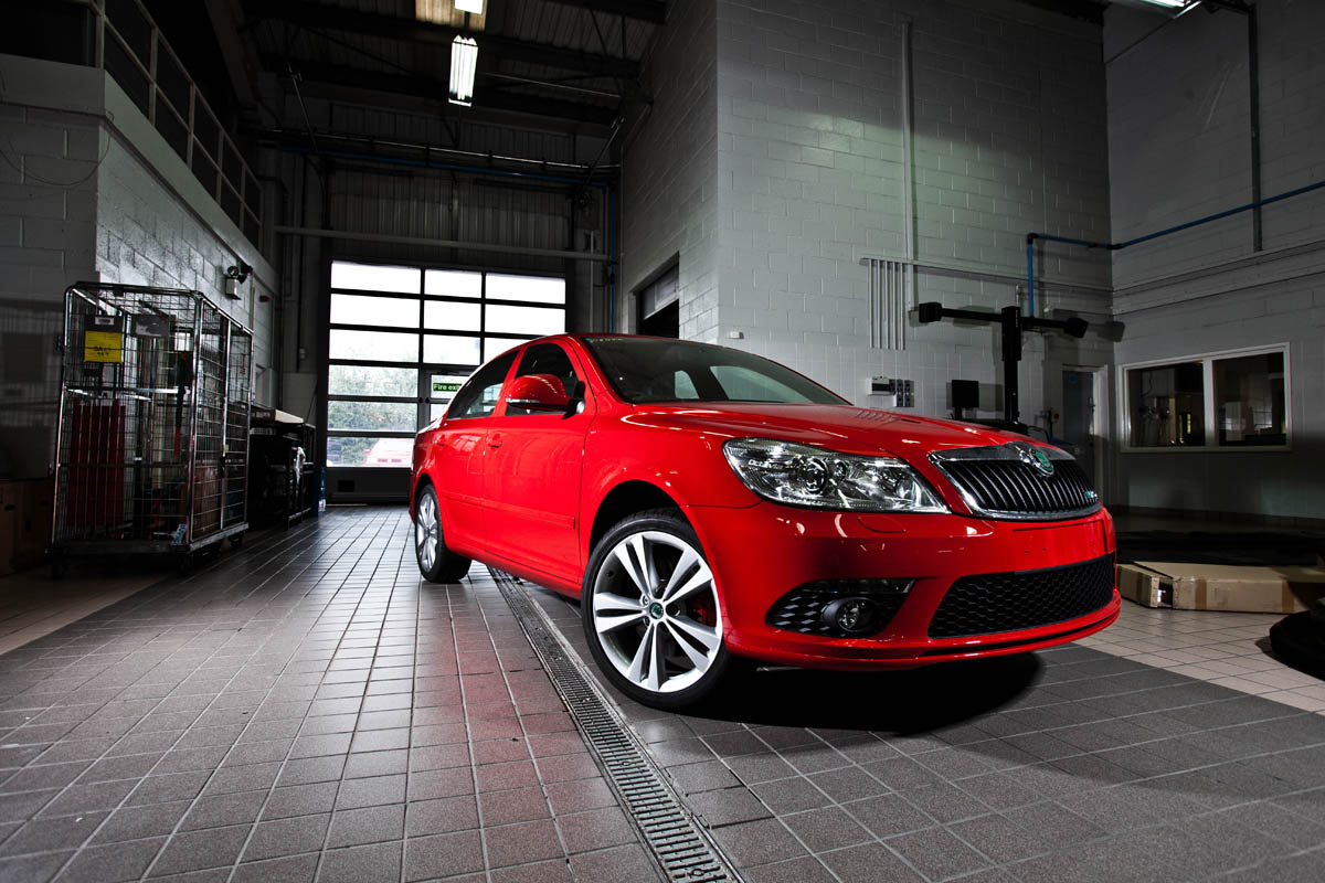 Skoda Octavia Bonneville car takes shape