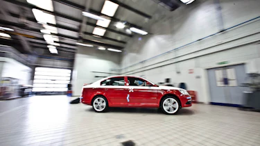 Skoda Octavia Bonneville car takes shape