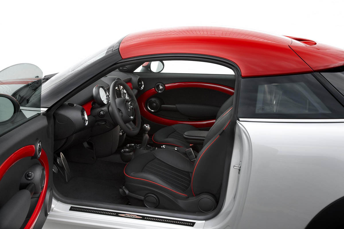 Mini Coupe Cooper roof and door