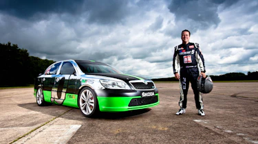 Skoda Octavia vRS Bonneville car