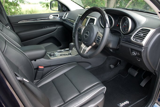 2012 Jeep Grand Cherokee 3.0 CRD interior