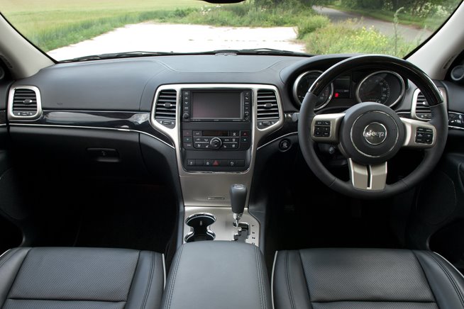 2012 Jeep Grand Cherokee 3.0 CRD interior