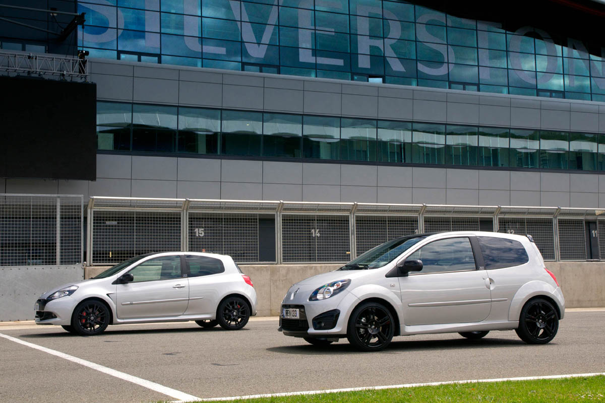 Renaultsport Twingo and Clio Silverstone GP limited editions
