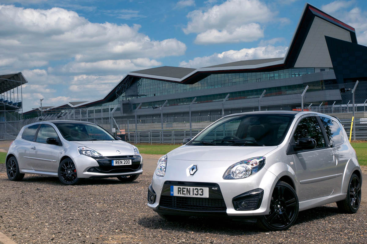 Renaultsport Twingo and Clio Silverstone GP limited editions