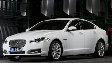 New Jaguar XF estate production